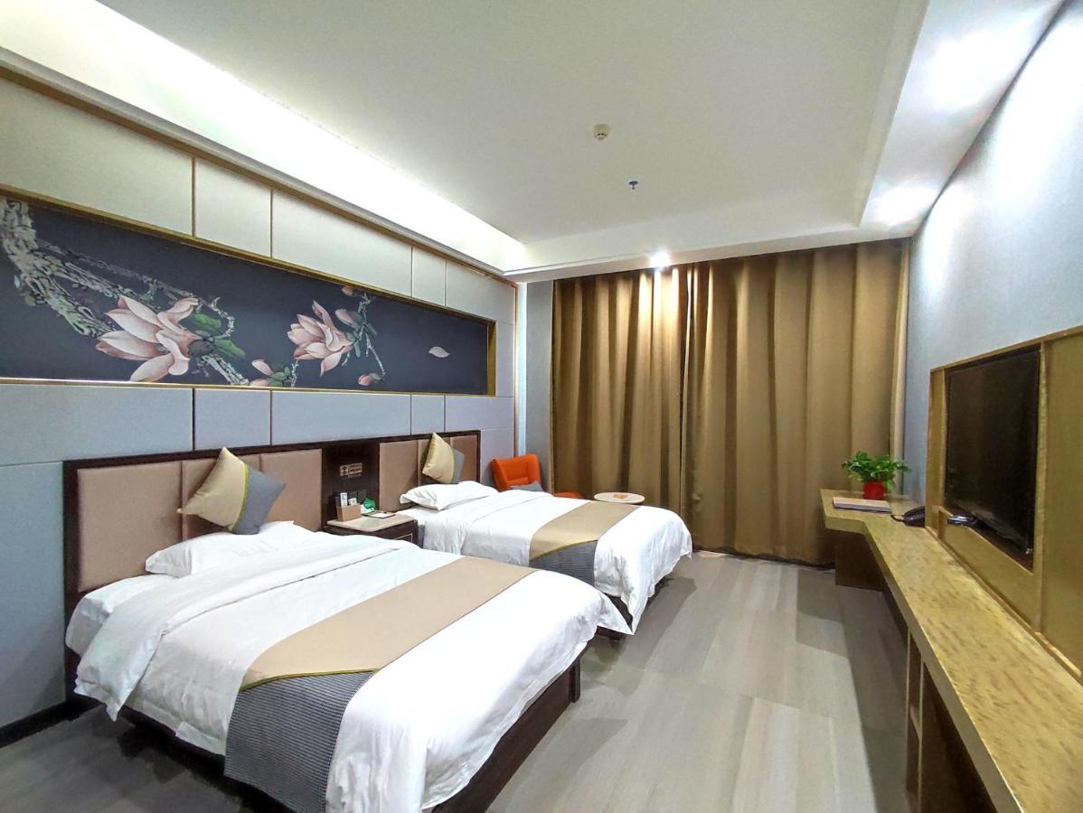 Zhangye Kai Rui Hotel Bagian luar foto