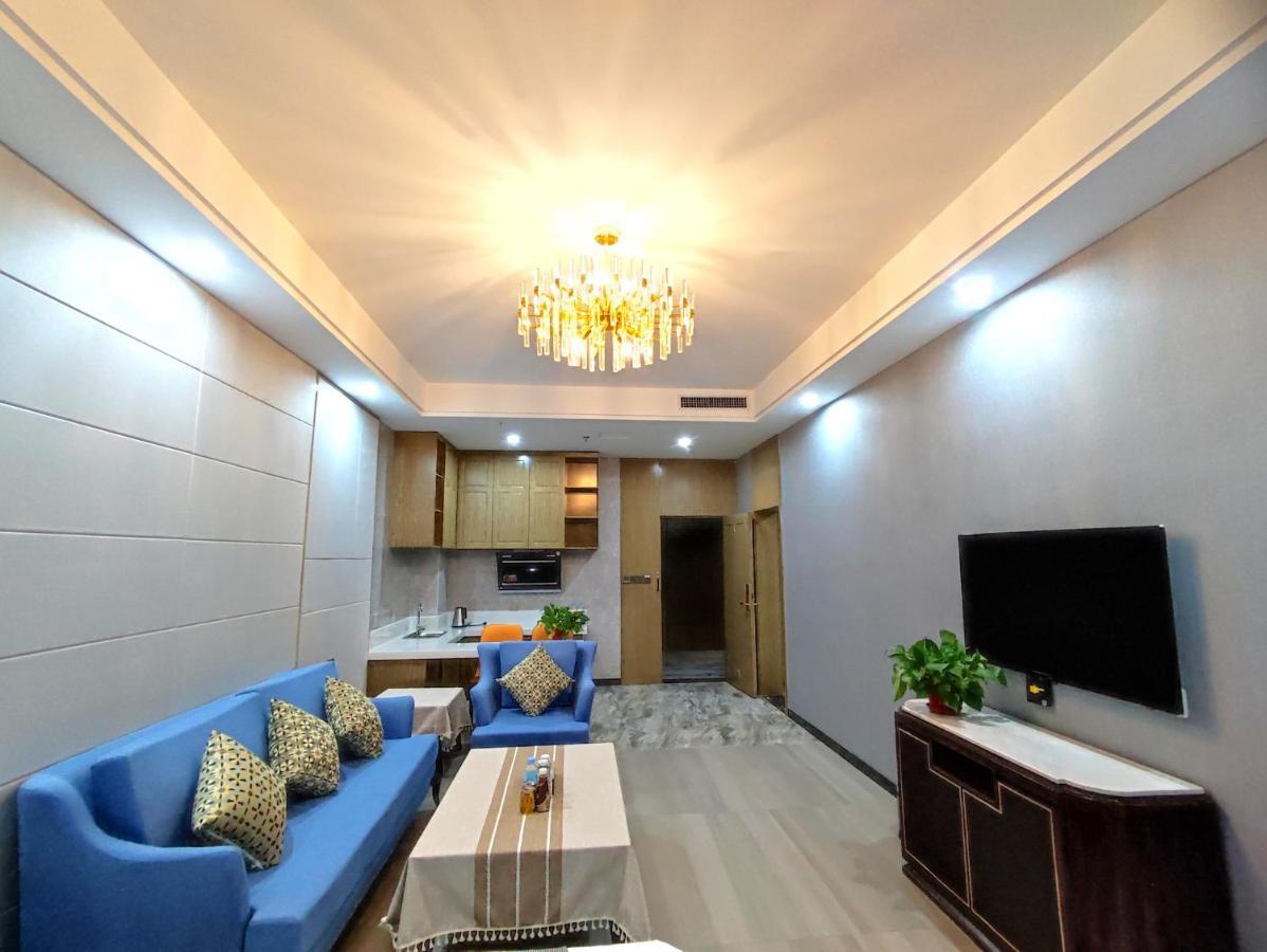 Zhangye Kai Rui Hotel Bagian luar foto