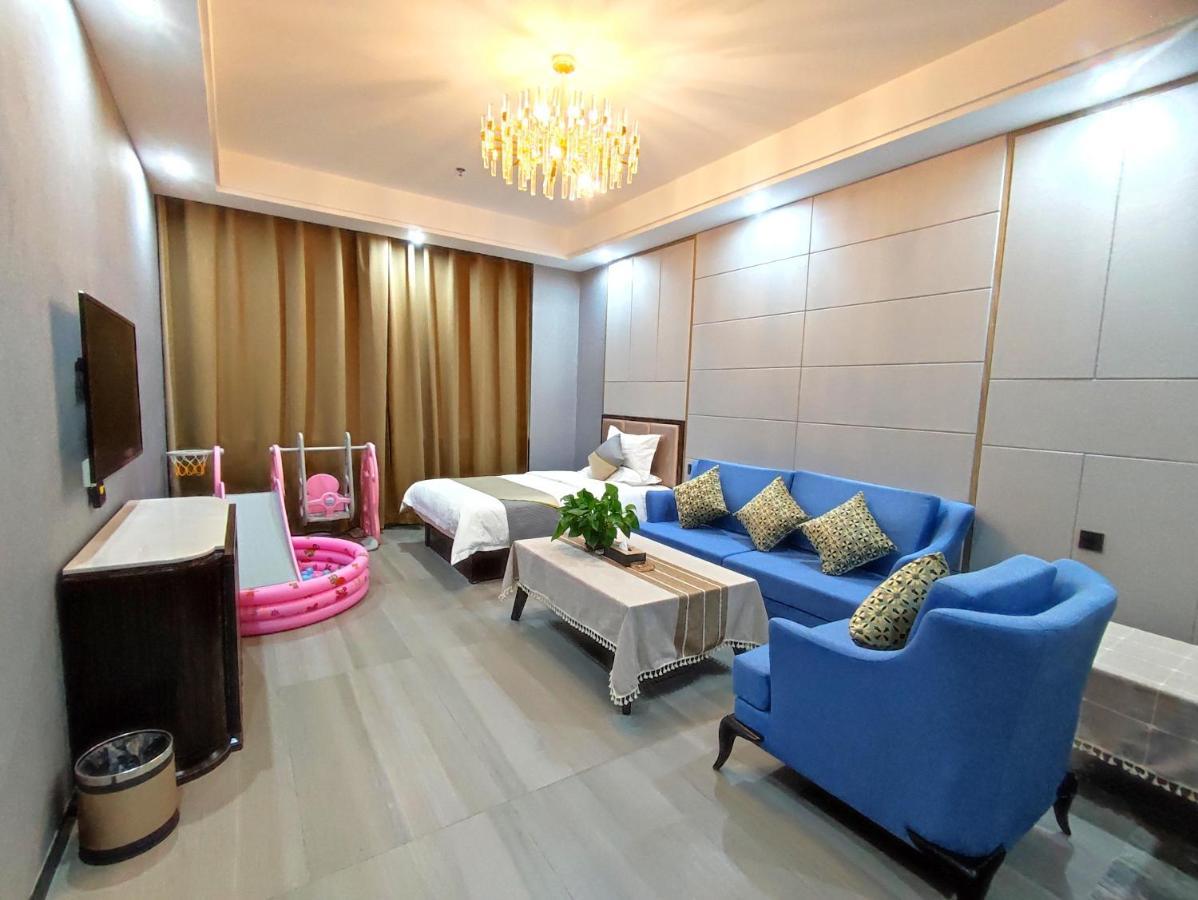 Zhangye Kai Rui Hotel Bagian luar foto