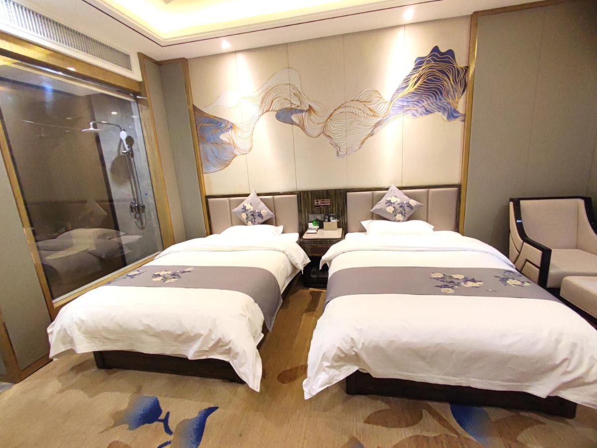 Zhangye Kai Rui Hotel Bagian luar foto