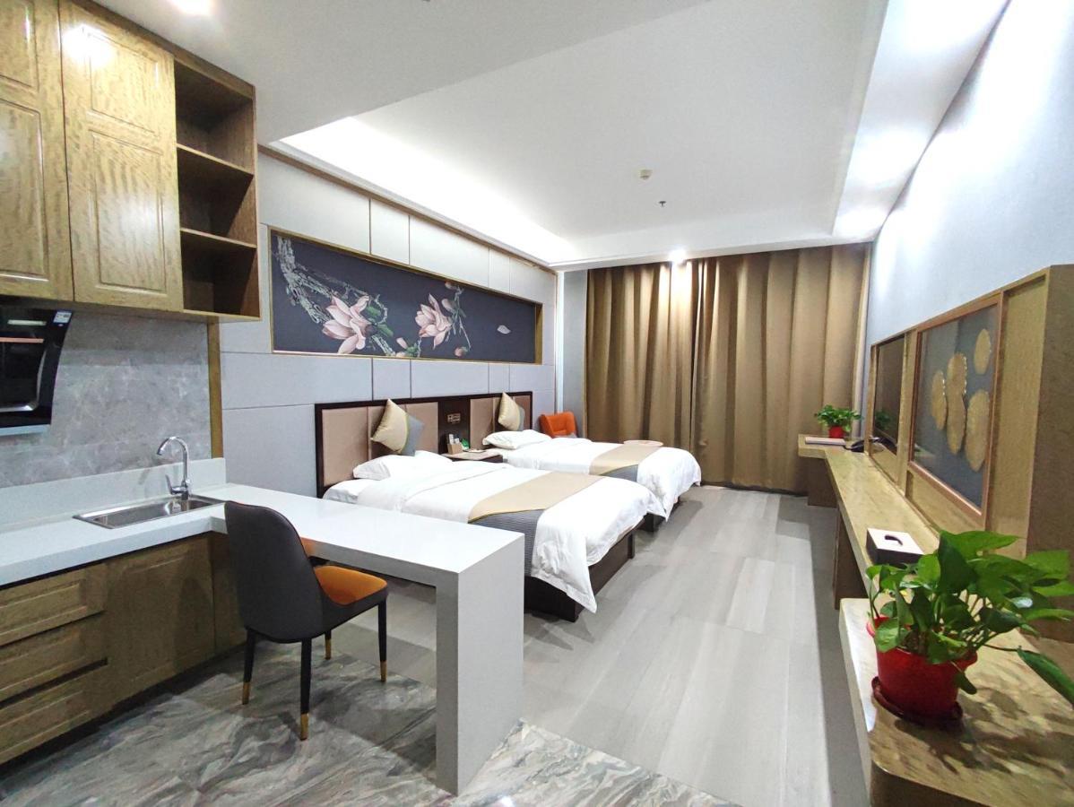 Zhangye Kai Rui Hotel Bagian luar foto