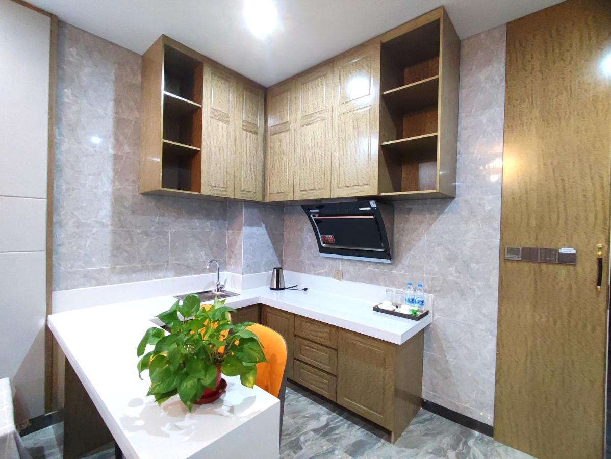 Zhangye Kai Rui Hotel Bagian luar foto