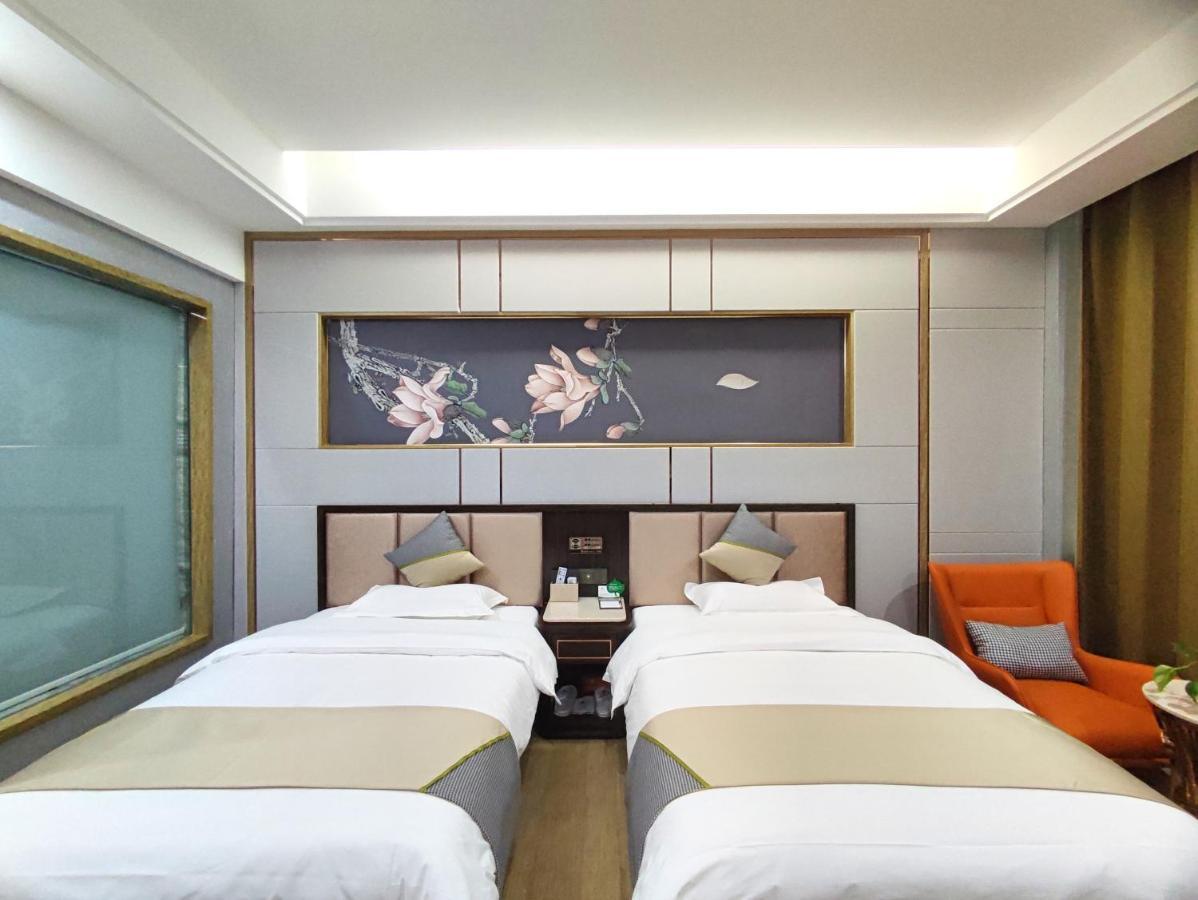 Zhangye Kai Rui Hotel Bagian luar foto