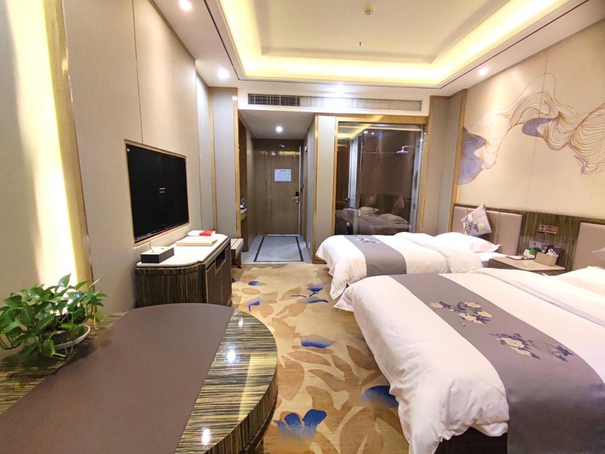 Zhangye Kai Rui Hotel Bagian luar foto