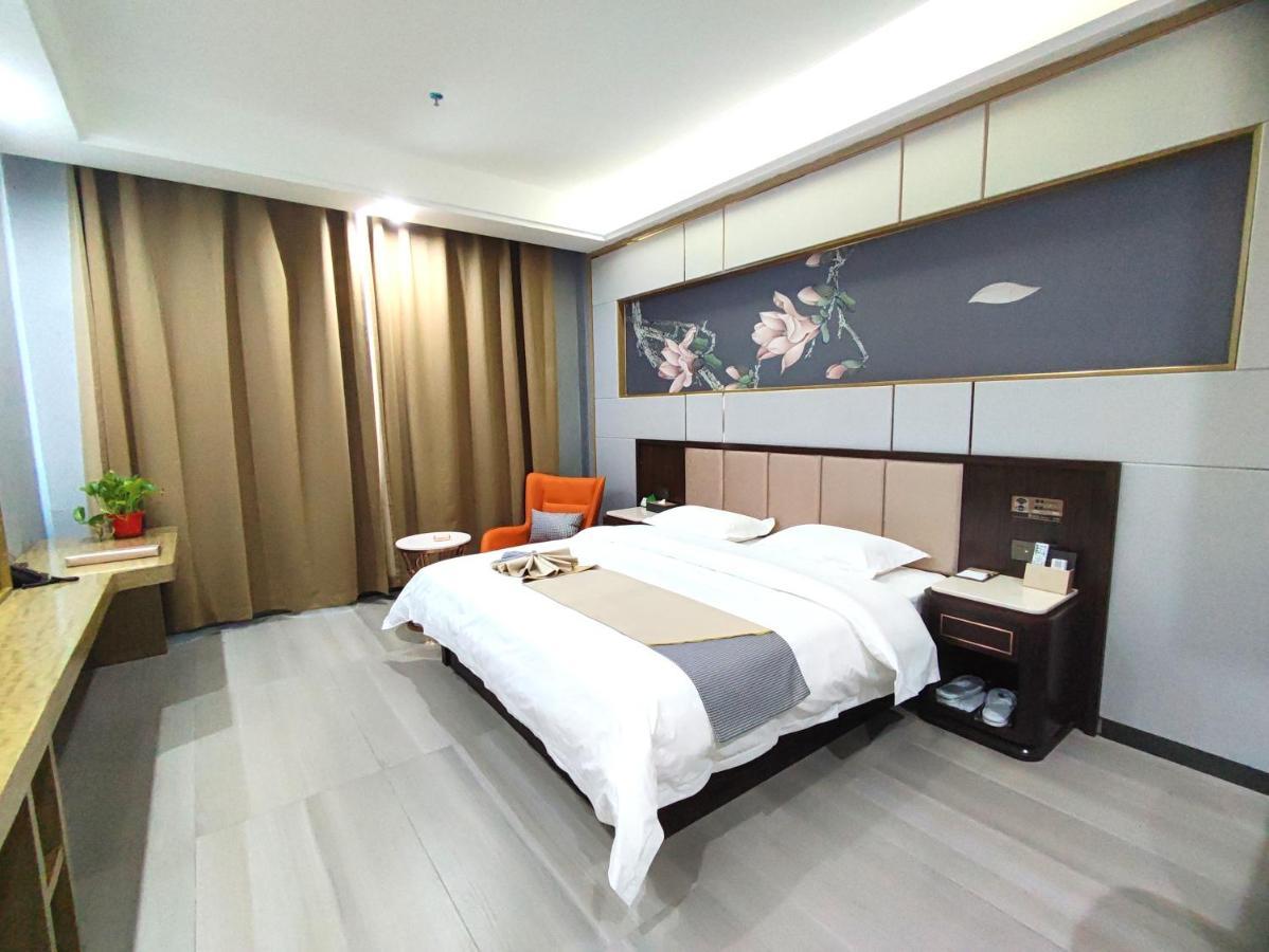 Zhangye Kai Rui Hotel Bagian luar foto