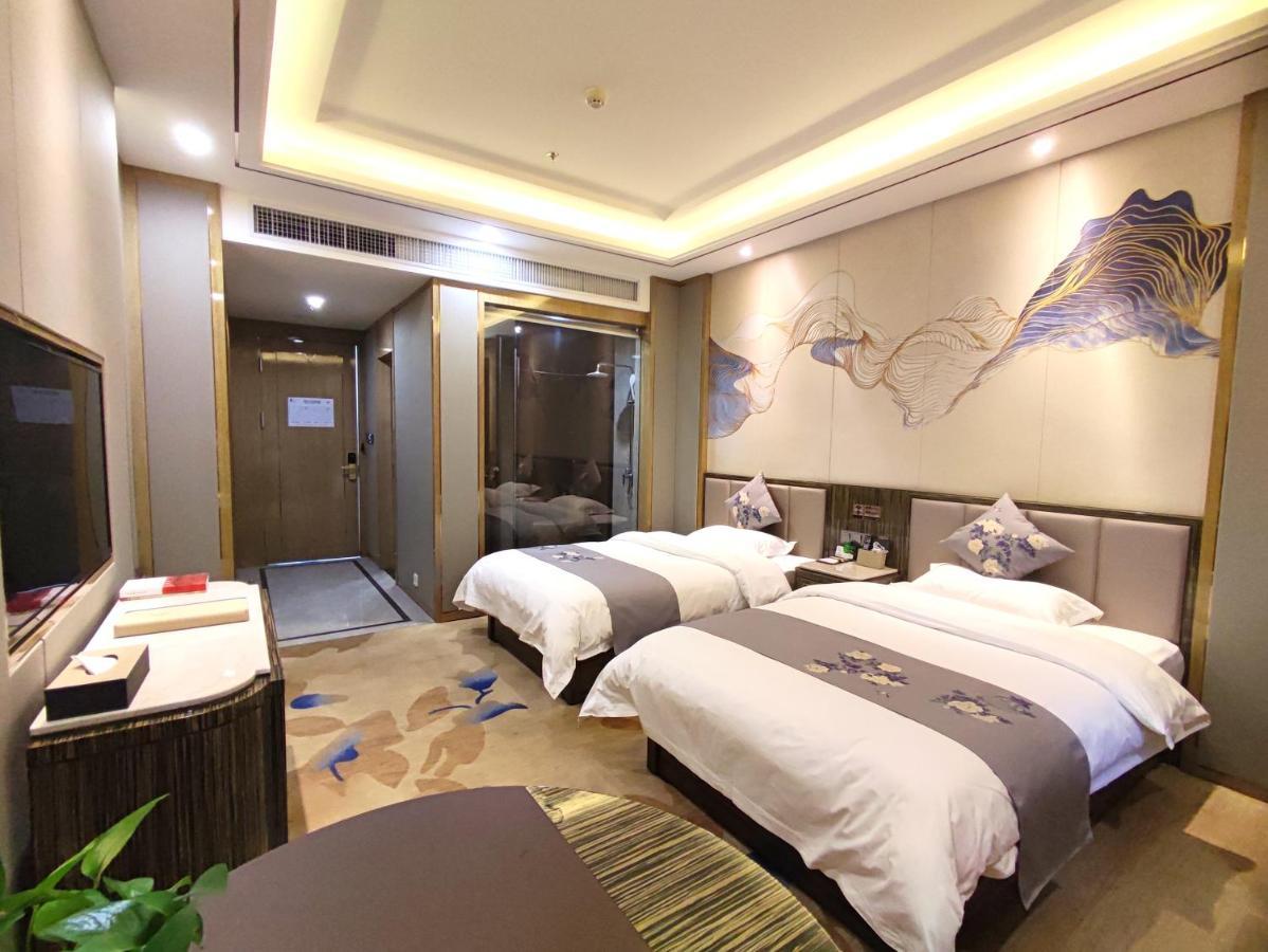 Zhangye Kai Rui Hotel Bagian luar foto