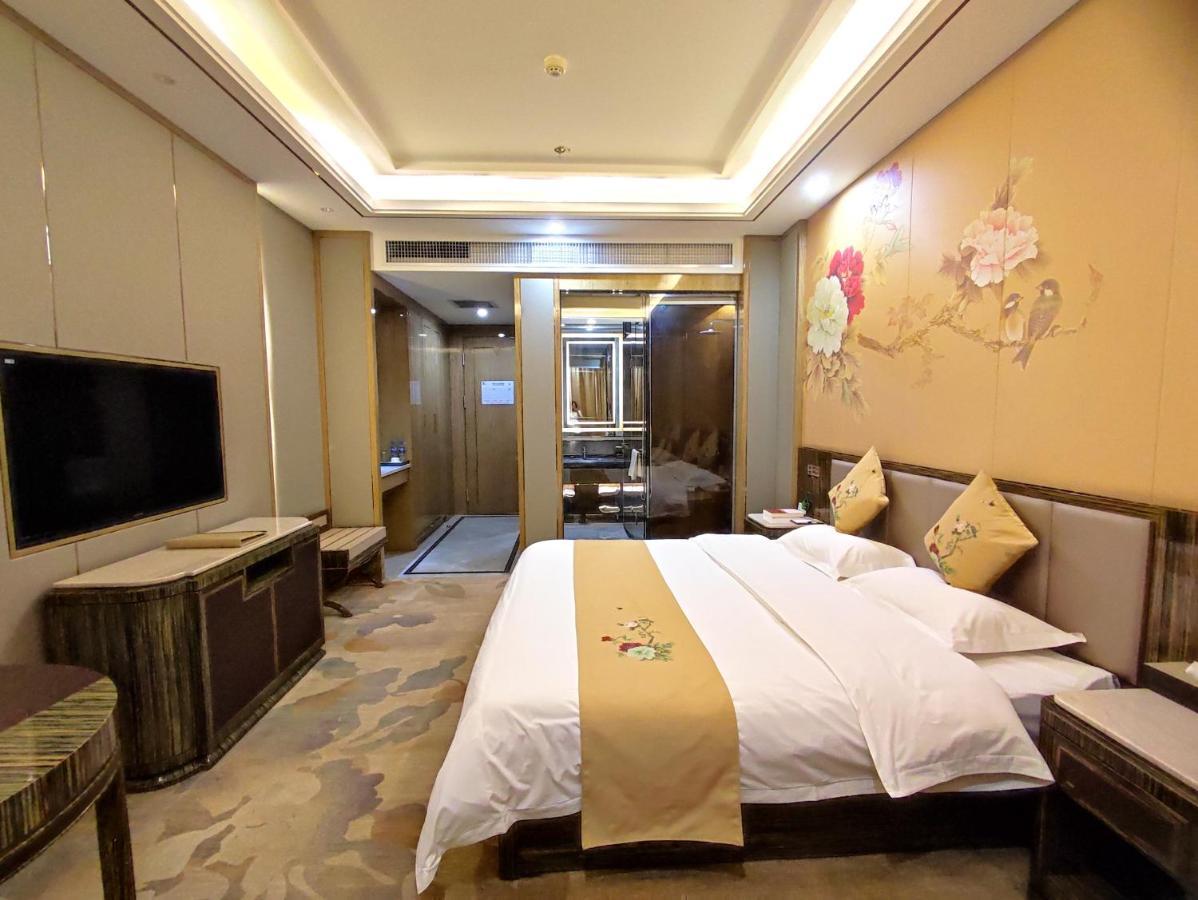 Zhangye Kai Rui Hotel Bagian luar foto