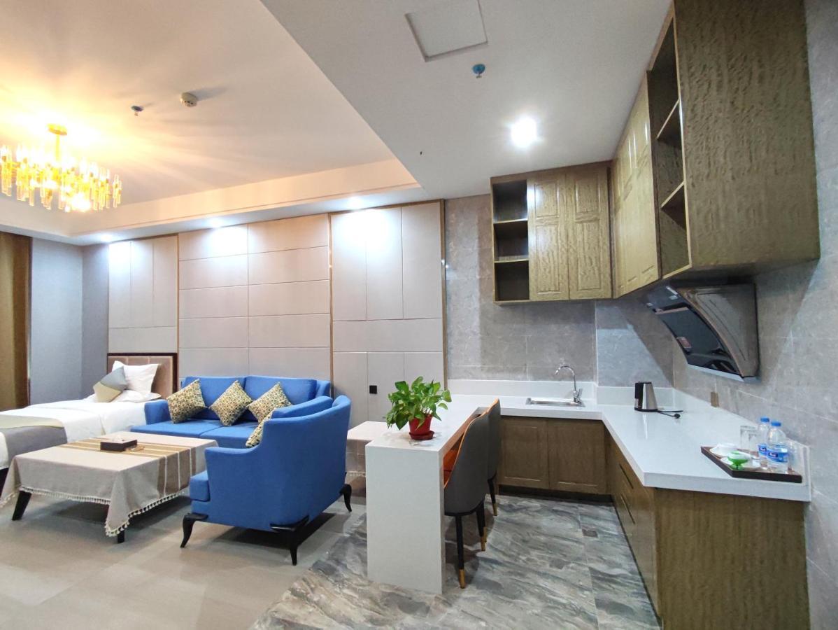 Zhangye Kai Rui Hotel Bagian luar foto