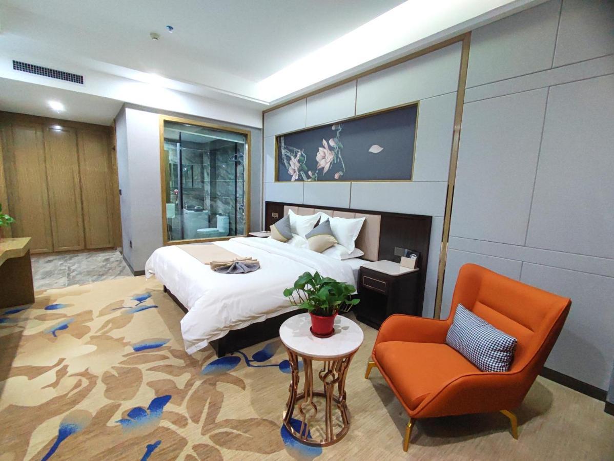Zhangye Kai Rui Hotel Bagian luar foto