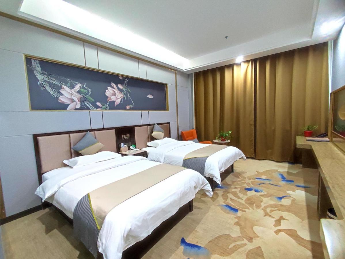 Zhangye Kai Rui Hotel Bagian luar foto