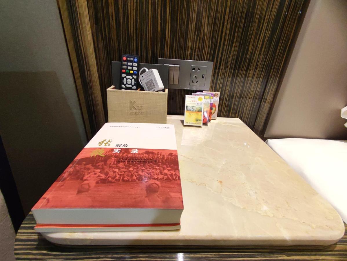 Zhangye Kai Rui Hotel Bagian luar foto