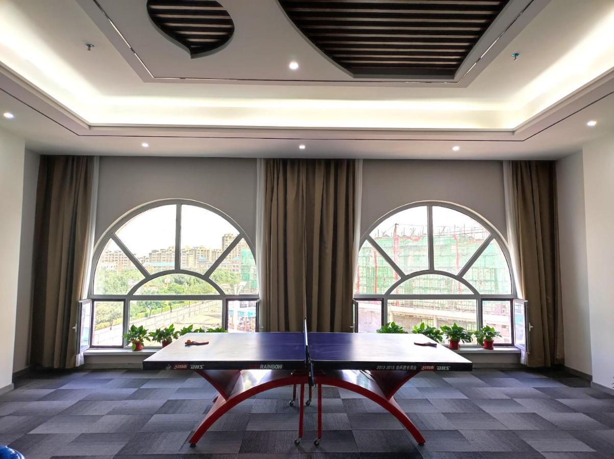 Zhangye Kai Rui Hotel Bagian luar foto