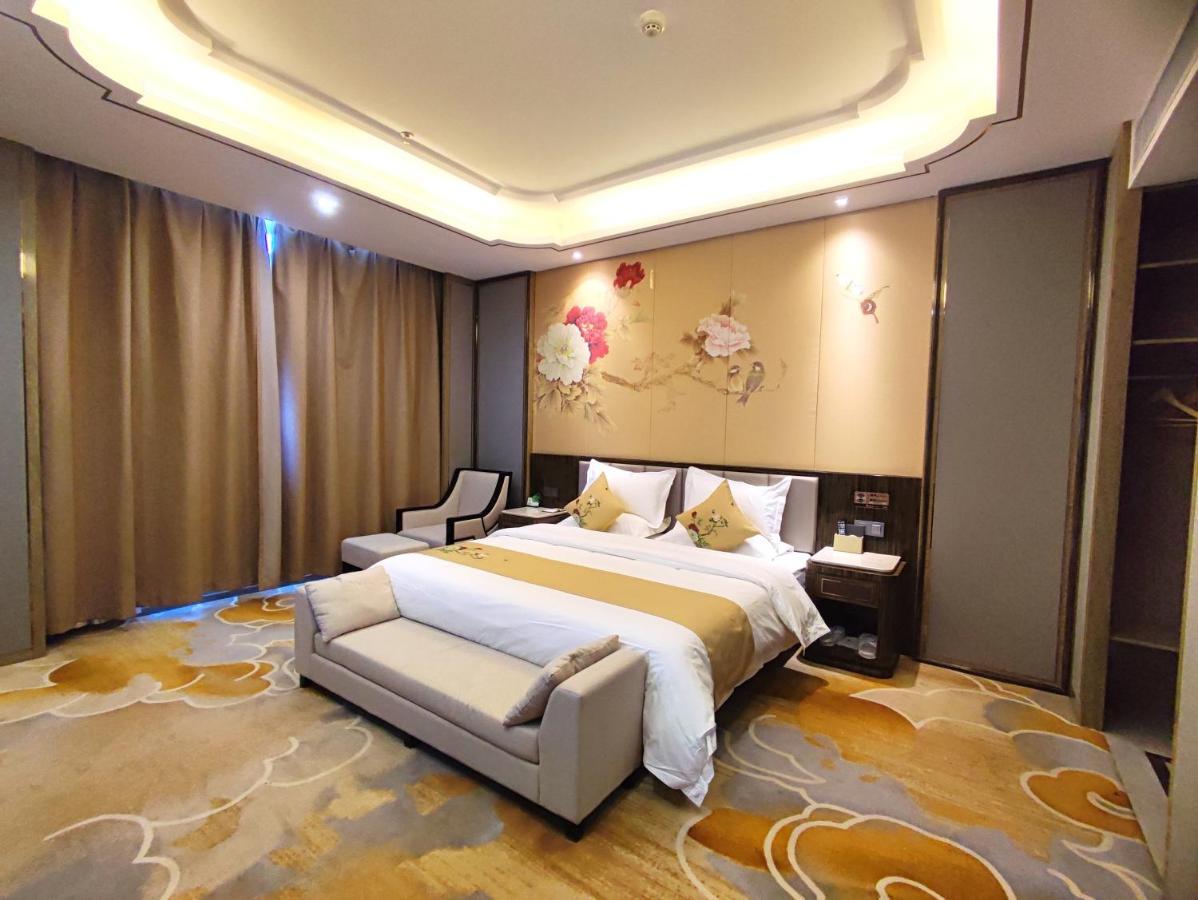 Zhangye Kai Rui Hotel Bagian luar foto