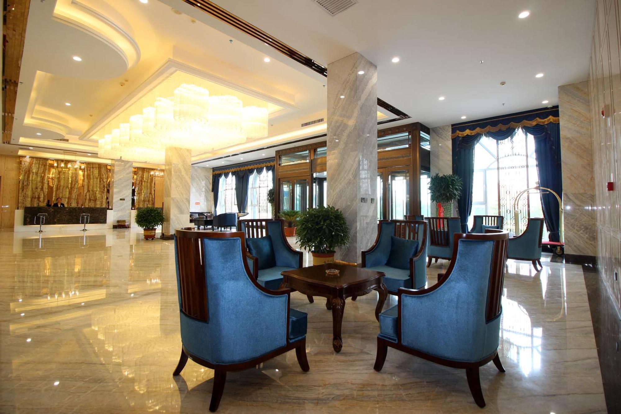 Zhangye Kai Rui Hotel Bagian luar foto